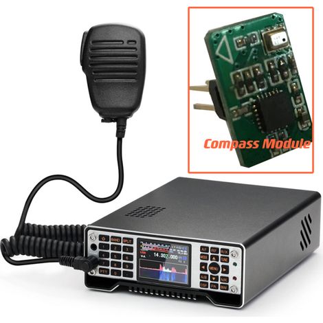 Émetteurs-récepteurs radio logiciels Q900 100 kHz-2 GHz tous modes SSB, CW, RTTY, AM, modulation de fréquence, Bluetooth intégré, carte son, modules de communication par port série (1/5)