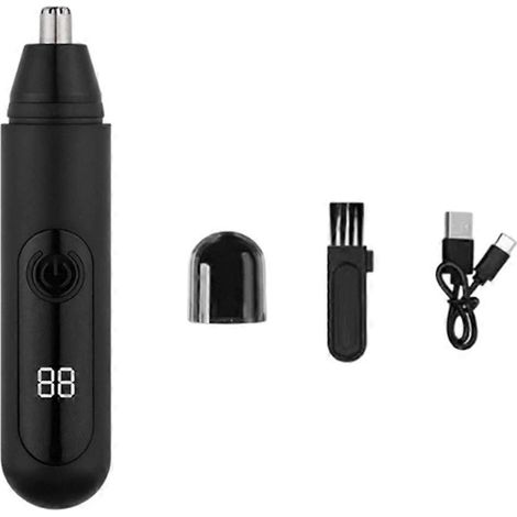 Professioneller, elektrischer und tragbarer Nasenhaartrimmer Mini-Nasenhaartrimmer für Männer USB-aufladbar (1/5)