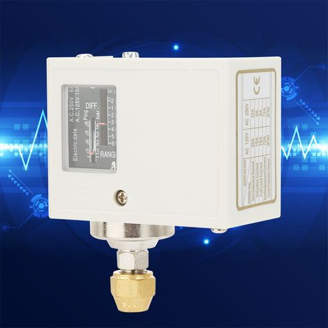 Pressostat pour compresseur d'air et d'eau SPC-106E 24-380 V (1/5)