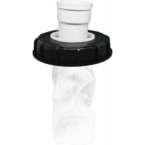 Filtre de couvercle IBC - Filtre à eau de pluie - En nylon lavable - Avec couvercle - 165 mm - 245 mm - Filtre à eau - Accessoire pour réservoir d'eau de pluie (165 mm, vertical) (1/4)