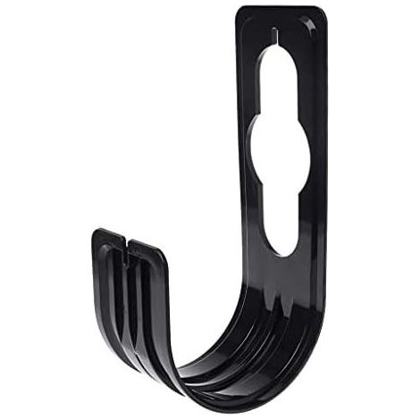Gartenschlauchhalter, Gartenschlauchhaken, Stahl, für den Außenbereich, Schwarz - (1/5)