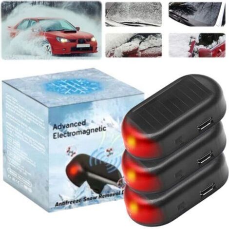 DéGivreur Voiture, éLimination éLectromagnéTique De La Neige, DéGlacateur éLectromagnéTique De Voiture, Dispositif D'Antigel D'InterféRence De Voiture, DéGivreur De Pare Brise Pour Voiture (3pcs-A) (1/5)