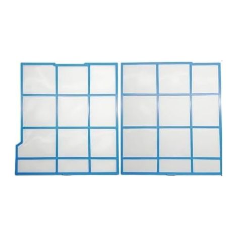 Custom Air Conditioner Filters Parts/set, Compatible With Hitachi, Air Conditioner Dust Screen Size: Left 29.8 X 31.5 Cm + Right 28.5 X 31.5 Cm. (1/5)