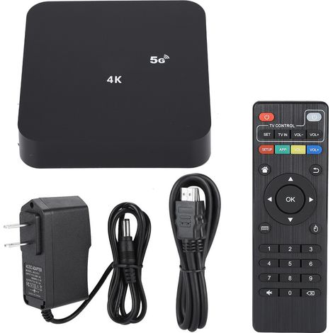 Boîtier TV intelligent MXQ-PRO-H3 1+8G, lecteur multimédia HDMI avec WIFI, prise US 110-240V (1/5)