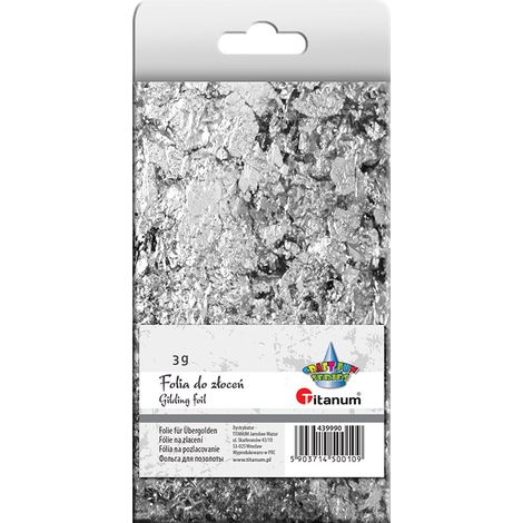 Feuille de dorure argent 3G (1/4)