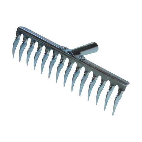 RASTRELLO SARCHIATORE STARS - ACCIAIO DENTI 14 CM 39 O.MM 26- 4 pezzi