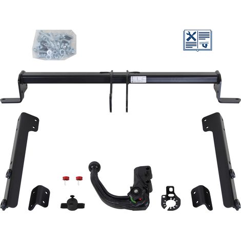Attelage rotule démontable Westfalia + faisceau Trail-Tec spécifique 7 broches - HONDA JAZZ IV (1/2)