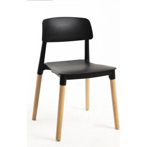Sillas Comedor - Silla Estin - Negro (1/5)