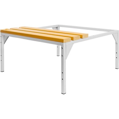 Base con banco in WPC per armadio OHS Mega-M J-80 L-80 cm P-80 cm H-43 cm avvitato N (1/5)