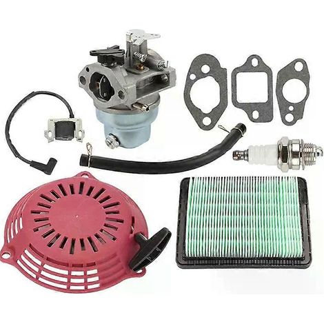kigbf-for Honda GCV160 GCV135 Carburetor Kit Starter Air Filter Spark Plug (1/4)