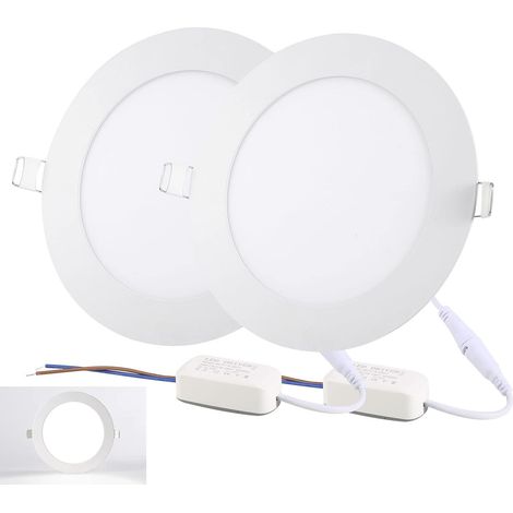 Spot LED Encastrable Extra Plat 265V, 15W 1350 LM Spots de Plafond (1/5)