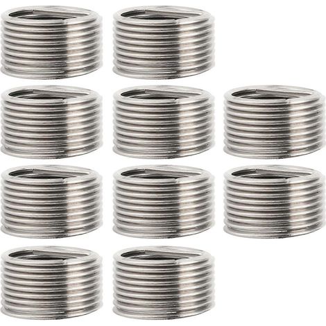 Kit de réparation de filetage 10 pièces pour trous taraudés métriques et impériaux, conversion M16 x 1,5 x 1D