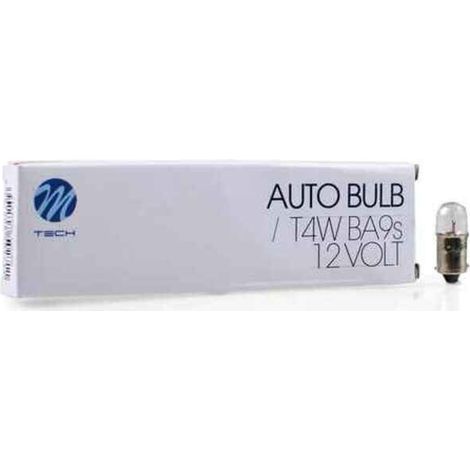Ampoule 12v T4w Ba9s -BOiTE De 10- (1/2)