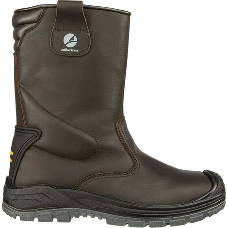 Chaussures de sécurité RIGGER BOOT BRN S3 CI SRC - marron 47 (1/4)