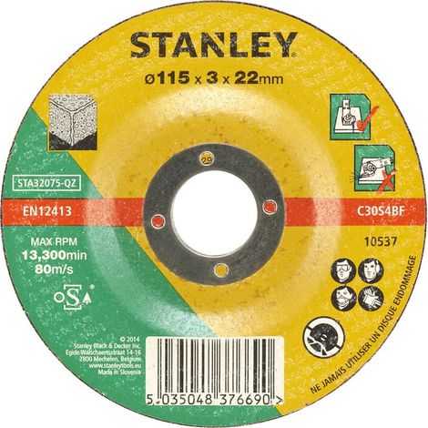 STANLEY STA32075 DISCO D 115 PIETRA