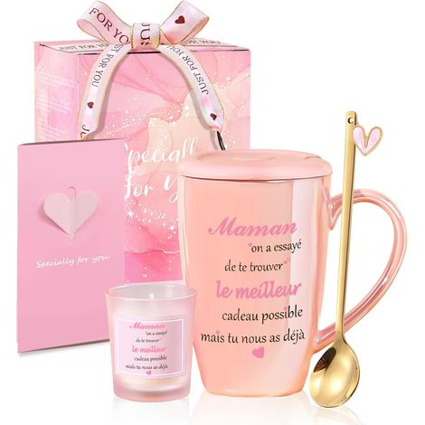Bin Cadeau Maman Tasse A Cafe Cadeau Anniversaire Maman Idee Cadeaux Fete Des Meres Personnalisé Mug Cafe Mum Cadeaux Noel Présent Saint Valentin Pour Mum Tasse Expresso (1/5)