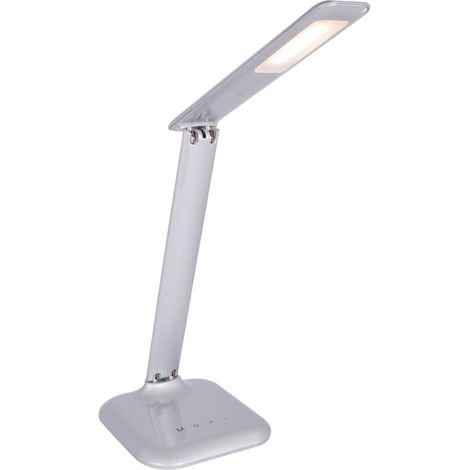 Sobremesa python 1x5,2w led 500lm 3000-6000k l.32xan.15xal.33cm plata (1/2)