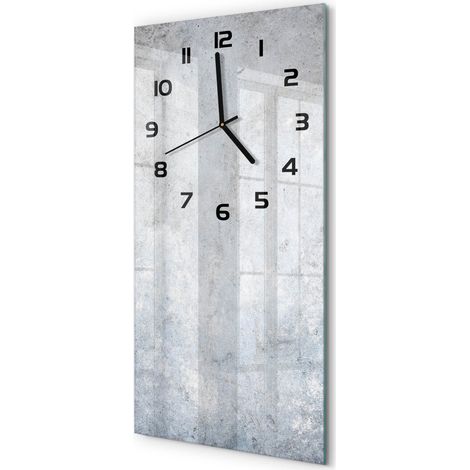Horloge Murale Verticale Cadeau Original pour Maison Silencieuse Arrière-plan spécifique 30x60 cm (1/5)