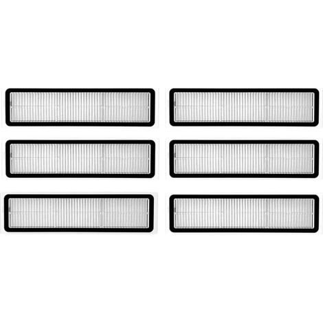 6er-Pack HEPA-Filter, kompatibel mit dem Xiaomi Dreame D9 Saugroboter