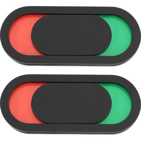 2er-Pack „Leer/Besetzt“-Schilder (rot und grün, mit Reißverschluss), selbstklebend, für Toilette, Badezimmer, Hotel, Konferenzraum, Zuhause, Büro – zum Selbermachen