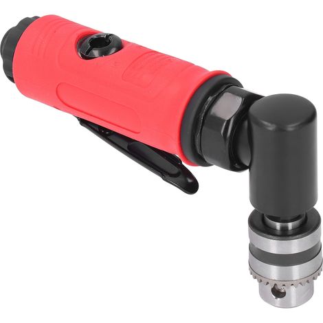 Perceuse à Air Comprimé 1/4" avec Embout Angulaire 90° pour Travaux en Espaces Confinés (1/5)