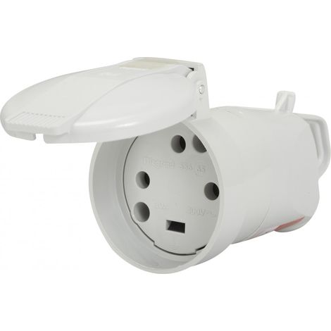 Spina elettrica femmina 3 poli + terra, 20 A, LEGRAND LEGRAND