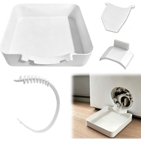Washing Machine Drain Tray, Set of 4 Waterproof Drain Funnels (1/5)