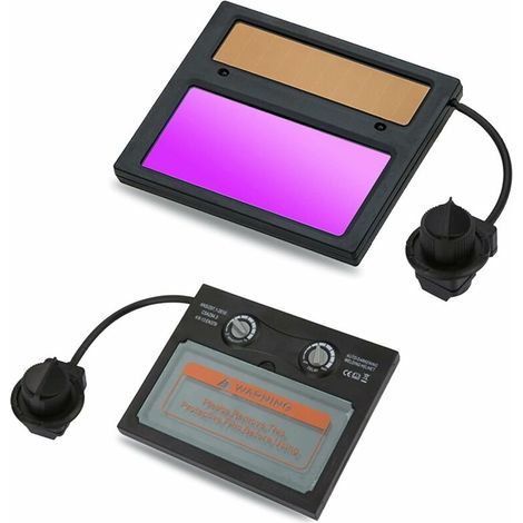 Lentille de casque de soudage, écran LCD auto-variable avec filtre solaire pour masque soudeur (1/5)