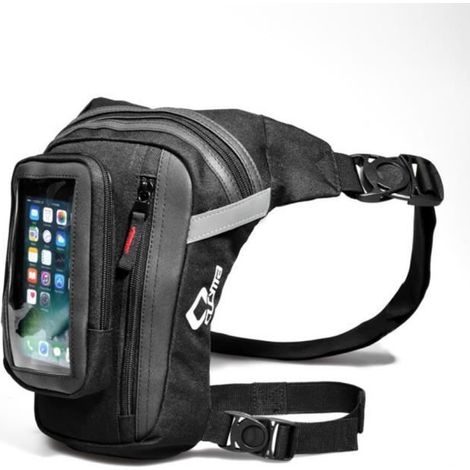 Sac de Jambe - Sincerity - Noir - Tissu Oxford - Doux - Résistant à l\'eau (1/4)