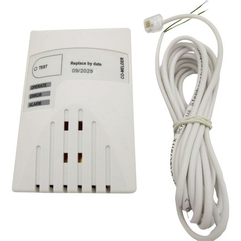 Schabus Kohlenmonoxid GX-CO-12 Gasmelder Kohlenmonoxid-Melder netzbetrieben detektiert Kohlenmonox (1/4)