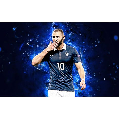 Papier peint panoramique Football - Joueur de Foot - 130 cm x 81 cm (1/2)