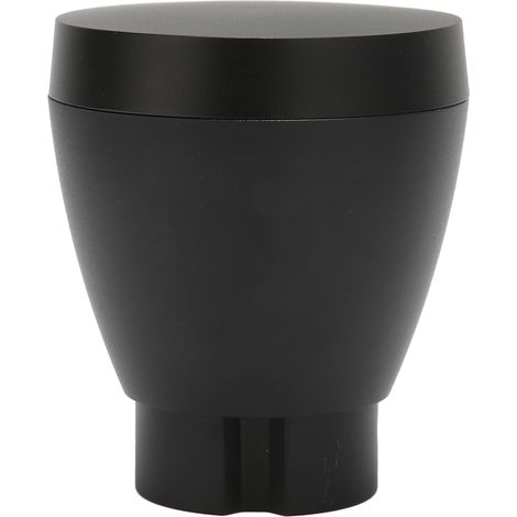 Moulin à café Eureka Mignon Noir - Accessoire broyeur à grains réutilisable en alliage d'aluminium 60g