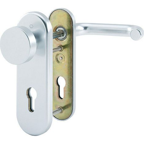 HOPPE ZT-SI-WSG,Paris 58/3331K/353K-1/138L oval,PZ E72,F1 eloxiert (1/4)
