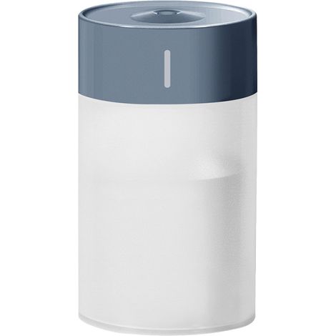 Humidificateur d'air portable 260 ml - Mini diffuseur d'huiles essentielles USB, convient pour le bureau, la maison, la chambre, la voiture (gris)