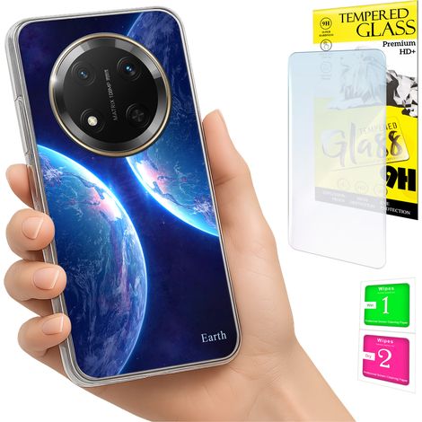 Funda para Honor Magic7 Lite con cubierta fotográfica y tapa trasera + cristal 9H (1/5)
