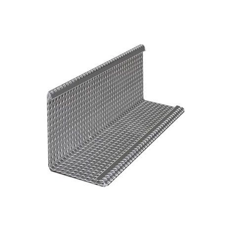 Sarei Kiesfangleiste Form 2 Aluminium natur Winkelprofil (1/2)