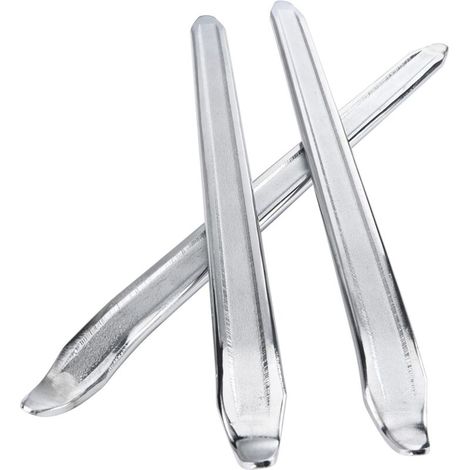 3 Pièces Démonte-Pneu, 30cm Démonte-pneus en Acier Au Manganèse Outils De Réparation Outil pour Enlever Pneus de Moto pour Trottinette Vélo, Moto, Voiture, Scooter (1/4)