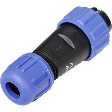 connecteur de cable femelle, droit 5 pôles 5 A 180 V/AC IP68 Weipu SP1310 / S 5 I (1/3)