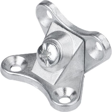 4 supports d'angle amovibles, porte, chaise, étagère, accessoires de table, argent
