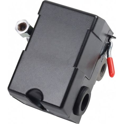 Pressostat de contrôle 95,125 PSI 4 ports pour compresseur d'air , Lefoo qualité