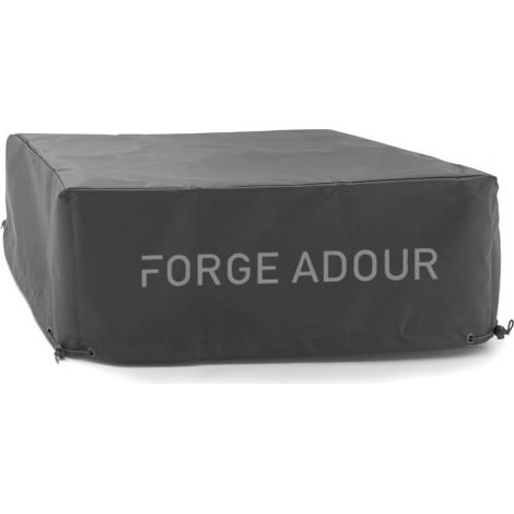 Forge Adour – Housse de protection pour plancha Cooking – Polyester étanche – Dimensions 37,5 x 56 x 14,5 cm – Cordon de serrage