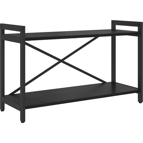 Maison Exclusive - Bücherregal Schwarz Eichen-Optik 80 x 30 x 50