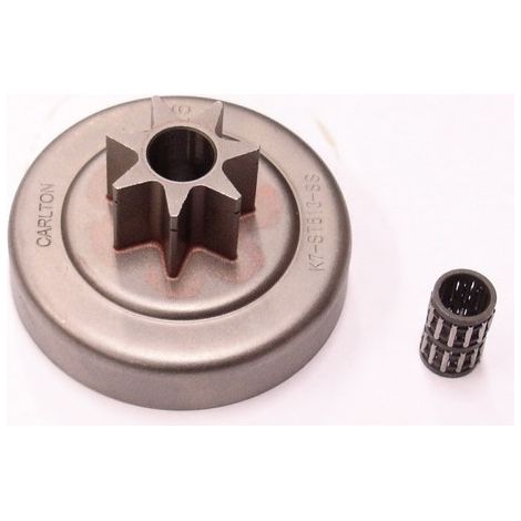 Pignon d'entraînement de chaîne pour tronçonneuse Stihl 028 – Pas 325 – 7 dents – Diamètre extérieur 72 mm – Pour coupe précise