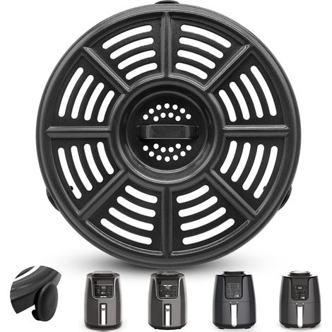Accessoires pour friteuse à air Ninja af100eu af160eu af150eucp friteuse à air, 8,2 pouces ronds de qualité alimentaire friteuse à air plaque de cuisson croustillante pièces de rechange (1/5)