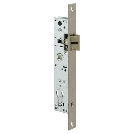 Metalux F109390000 Serratura da infilare a punto singolo con profilo stretto a becco d'anatra Serie 9 larghezza 39,5 mm