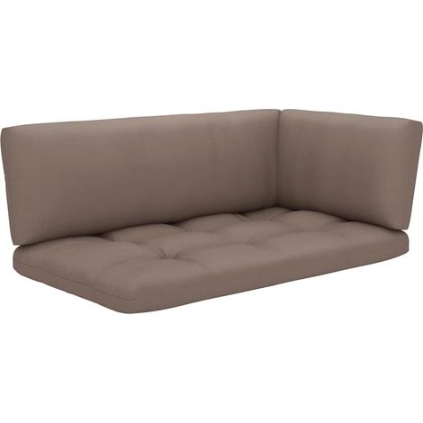 Maison Exclusive - 4-tlg. Paletten-Lounge-Set Grau Imprägniertes (1/5)
