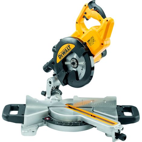DeWALT DWS774 QS Sierra ingletadora radial negra 1400W (1/5)