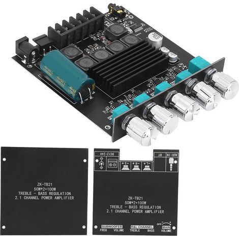 Leistungsverstärkerplatine für Bluetooth-Modul mit digitalem Lautstärkeregler (2.1-Kanal) (1/5)
