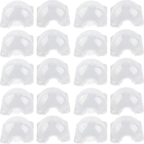 Plant Propagation Tray - Clear Plastic Air Layering Pod - For Home Gardening Rooting - 12 cm - 10 Pieces (1/5)