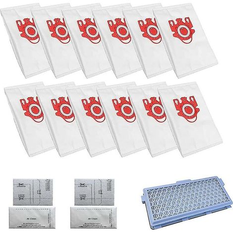 Replacement Dust Bag Filter For 3d Fjm Airclean Complete C2 C3 Compact C1 C2 -ha 50 S4000 S5000 S60 (1/5)